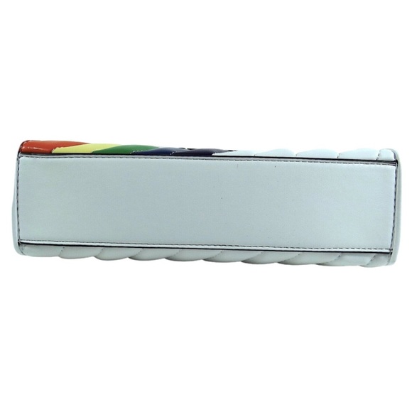 MICHAEL KORS Rainbow Pride Rose Medium Flap Bag - Picture 2 of 7